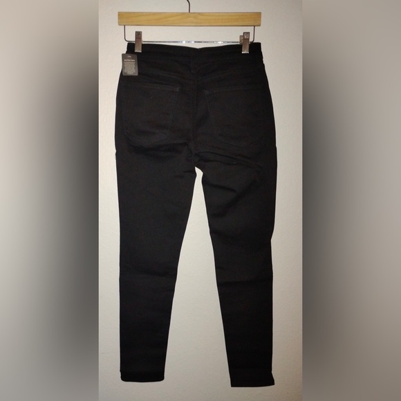 A.n.a. Mid-Rise Jeggings in Ultra Black Size 6 - Picture 2 of 4
